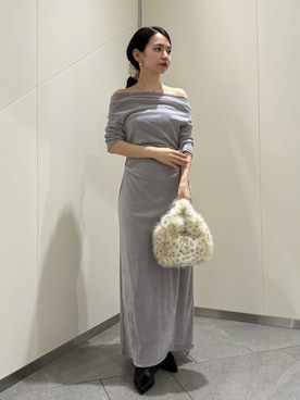 「SNIDEL（スナイデル）のアイテム（アクセサリー）」を使った、SNIDELさん（レディース・152cm）の秋コーディネート