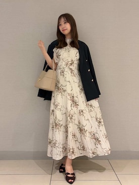 「SNIDEL（スナイデル）のアイテム（シューズ）」を使った、SNIDELさん（レディース・154cm）の秋コーディネート