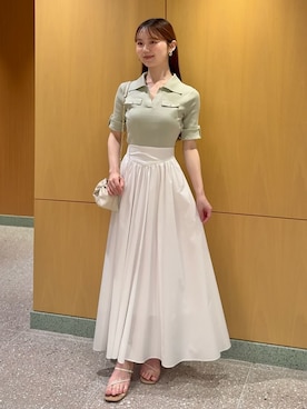 SNIDELさん(レディース・160cm)の夏コーディネート