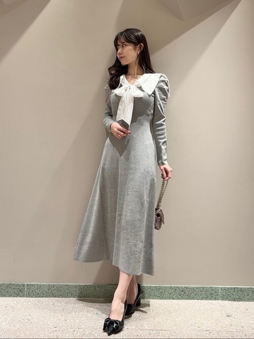 セーラーカラーニットワンピース（ワンピース）｜SNIDEL（スナイデル