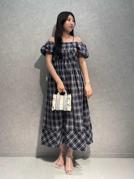 SNIDELさん（レディース・162cm）の夏コーディネート