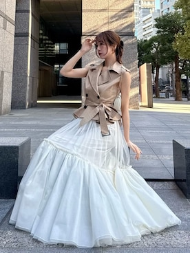 SNIDELさん（レディース・162cm）の冬コーディネート