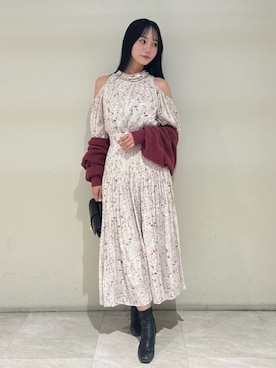 SNIDELさん(レディース・163cm)の冬コーディネート