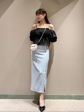 SNIDELさん（レディース・165cm）の夏コーディネート