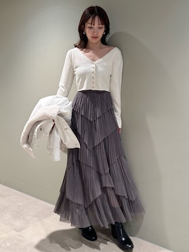 SNIDELさんの（SNIDEL | スナイデル）を使ったコーディネート