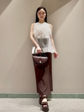 SNIDELさん(レディース・160cm)の夏コーディネート