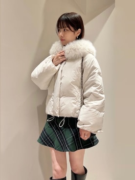 「骨格ナチュラル」｜SNIDELさん（レディース・165cm）の冬コーディネート