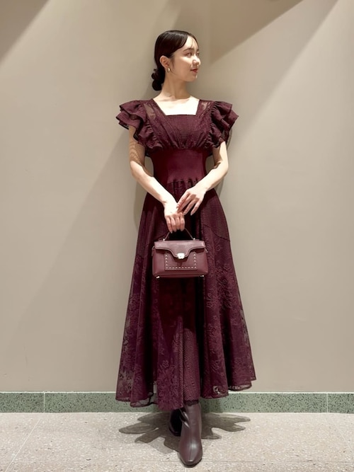 snidelレースお呼ばれドレス 🌹【新作】SNIDEL お呼ばれドレス🌹 | ウサギオンラインストア