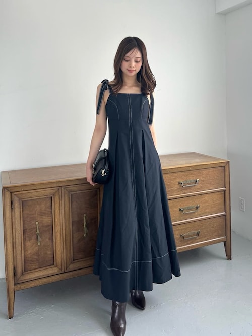 新品✨ snidel スナイデル タックミニワンピース スナイデル SNIDEL 復刻タックミニワンピース ポップアップ 今期