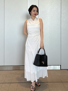 「SNIDEL（スナイデル）のアイテム（ワンピース/ドレス）」を使った、SNIDELさん（レディース・152cm）の春コーディネート