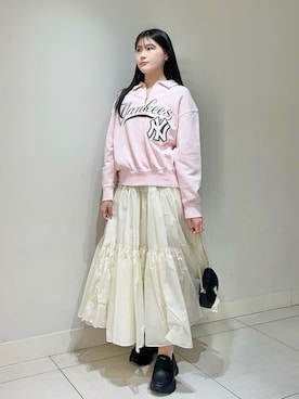 SNIDELさん（レディース・158cm）の春コーディネート