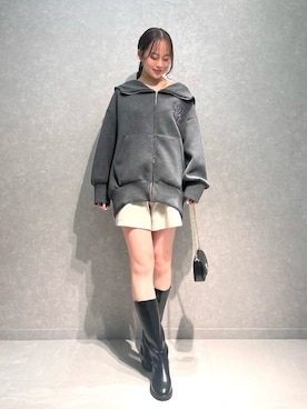 「SNIDEL（スナイデル）のアイテム（パンツ）」を使った、SNIDELさん（レディース・168cm）の春コーディネート