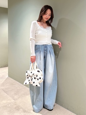SNIDELさん(レディース・157cm)の夏コーディネート