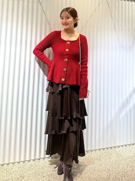 SNIDELさん（レディース・153cm）の秋コーディネート