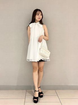 「SNIDEL（スナイデル）のアイテム」を使った、SNIDELさん（レディース・154cm）の春コーディネート