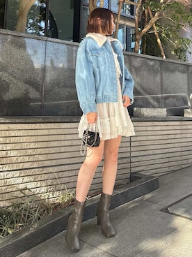 SNIDELさん（レディース・165cm）の冬コーディネート