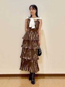 SNIDELさん（レディース・160cm）の夏コーディネート