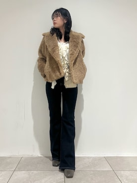 SNIDELさん（レディース・157cm）の冬コーディネート