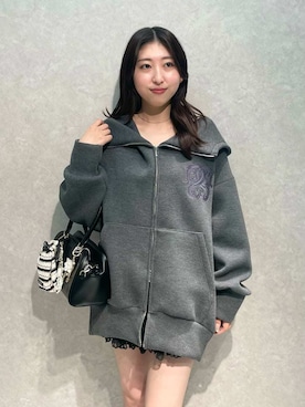 「SNIDEL（スナイデル）のアイテム（パンツ）」を使った、SNIDELさん（レディース・163cm）の春コーディネート