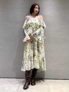 SNIDELさん（レディース・165cm）の秋コーディネート