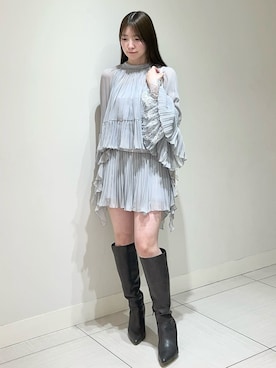 「SNIDEL（スナイデル）のアイテム（バッグ）」を使った、SNIDELさん（レディース・155cm）の春コーディネート