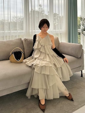 「SNIDEL（スナイデル）のアイテム」を使った、SNIDELさん（レディース・153cm）の春コーディネート