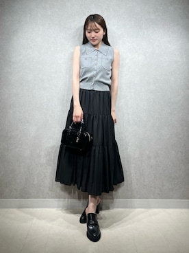 SNIDELさん（レディース・156cm）の夏コーディネート