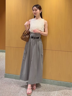 SNIDELさん（レディース・160cm）の夏コーディネート