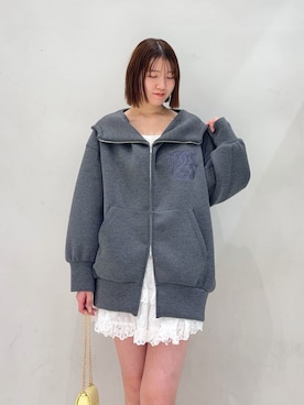 「SNIDEL（スナイデル）のアイテム（パンツ）」を使った、SNIDELさん（レディース・174cm）の春コーディネート