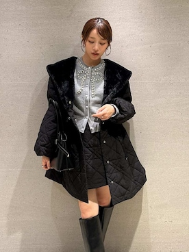 「SNIDEL（スナイデル）のアイテム（トップス）」を使った、SNIDELさん（レディース・153cm）の秋コーディネート