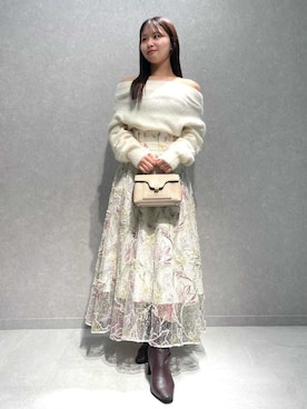 SNIDELさん（レディース・156cm）の秋コーディネート