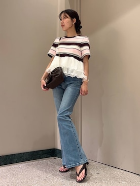 SNIDELさん(レディース・158cm)の夏コーディネート