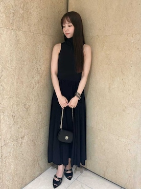 「SNIDEL（スナイデル）のアイテム（バッグ）」を使った、SNIDELさん（レディース・155cm）の夏コーディネート