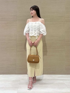 SNIDELさん(レディース・155cm)の夏コーディネート