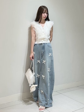 SNIDELさん(レディース・155cm)の夏コーディネート