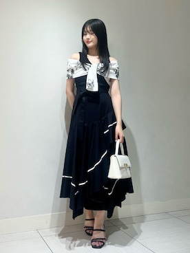 SNIDELさん（レディース・158cm）の夏コーディネート