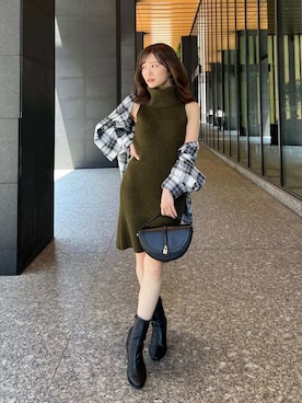 SNIDELさん（レディース・153cm）の秋コーディネート