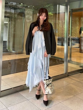 SNIDELさん（レディース・167cm）の夏コーディネート