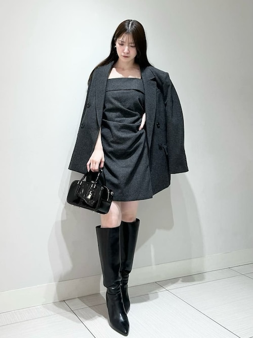 ウールベアミニワンピース（ワンピース）｜SNIDEL（スナイデル）の