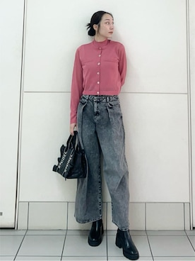 SNIDELさん（レディース・165cm）の夏コーディネート