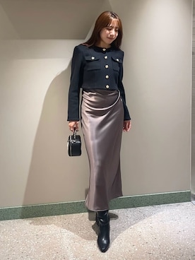「SNIDEL（スナイデル）のアイテム（シューズ）」を使った、SNIDELさん（レディース・166cm）の秋コーディネート