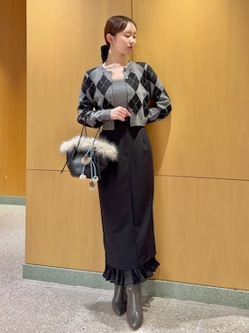 SNIDELさん（レディース・160cm）の秋コーディネート