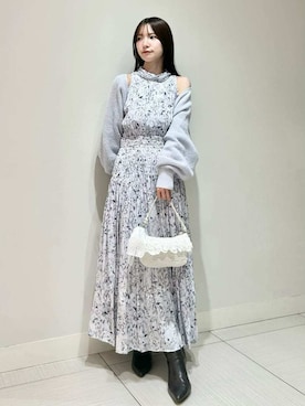 SNIDELさん(レディース・155cm)の冬コーディネート