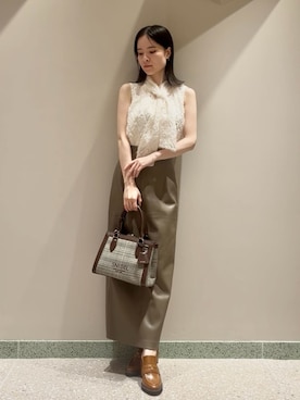 SNIDELさん（レディース・160cm）の夏コーディネート