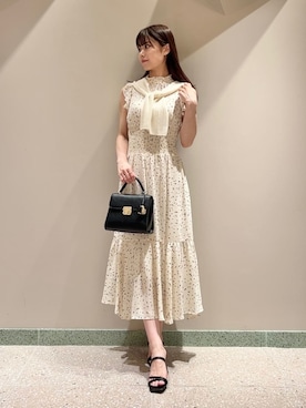 「アイテム（パンプス）」を使った、SNIDELさん（レディース・165cm）の夏コーディネート