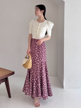 「SNIDEL（スナイデル）のアイテム」を使った、SNIDELさん（レディース・160cm）の春コーディネート