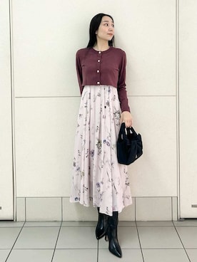 SNIDELさん(レディース・165cm)の冬コーディネート