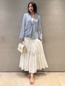 SNIDELさん（レディース・165cm）の夏コーディネート