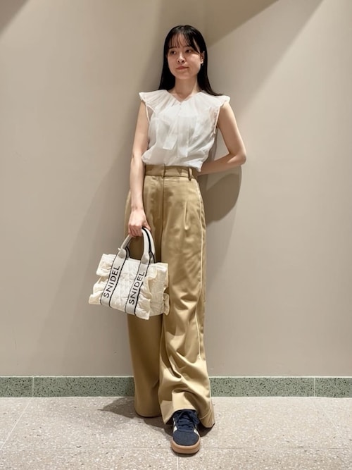 snidel タックラインパンツ SNIDEL｜タックラインパンツ | Rakuten Fashion(楽天