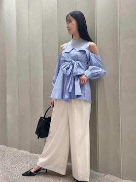 SNIDELさん（レディース・163cm）の春コーディネート